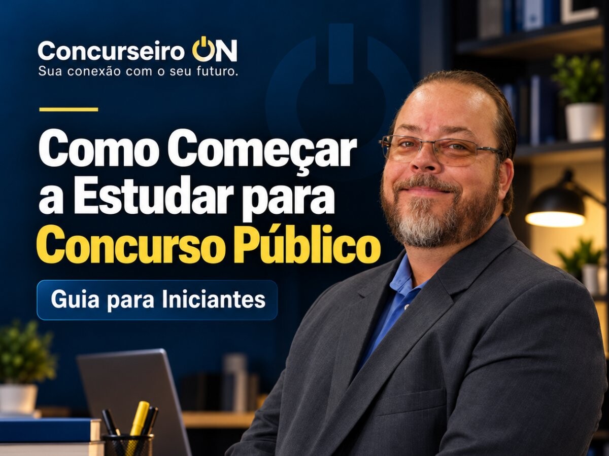 Imagem Card Quero Estudar para Concurso Público: Por Onde Começar?