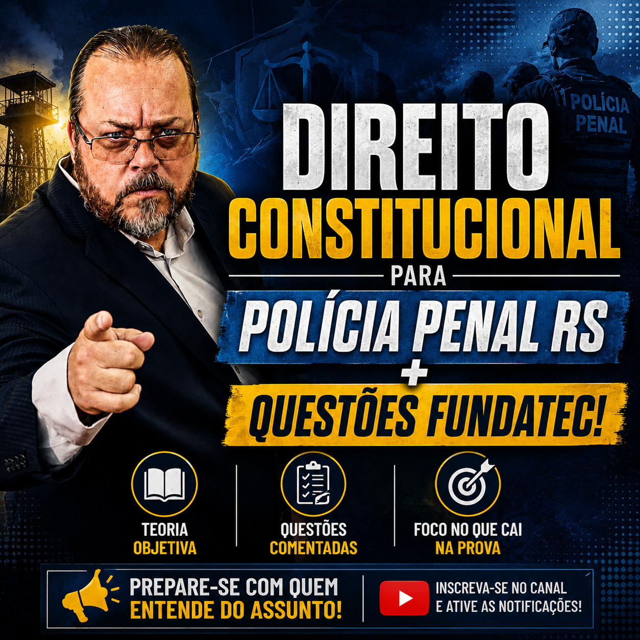 Apostila completa de Direito Constitucional para a Polícia Penal