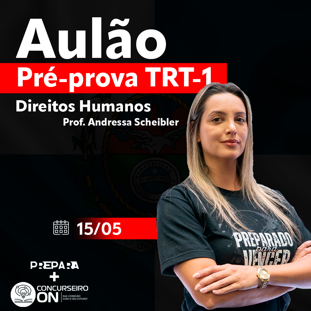 Logo TRT-1 RJ Direitos Humanos