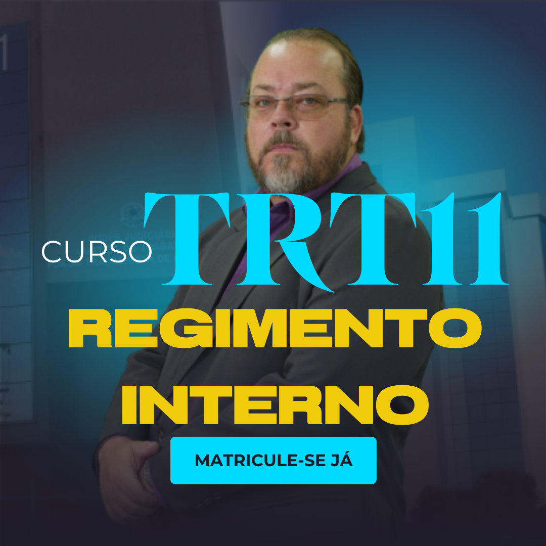 Logo PRÉ-PROVA DE REGIMENTO INTERNO TRT-11