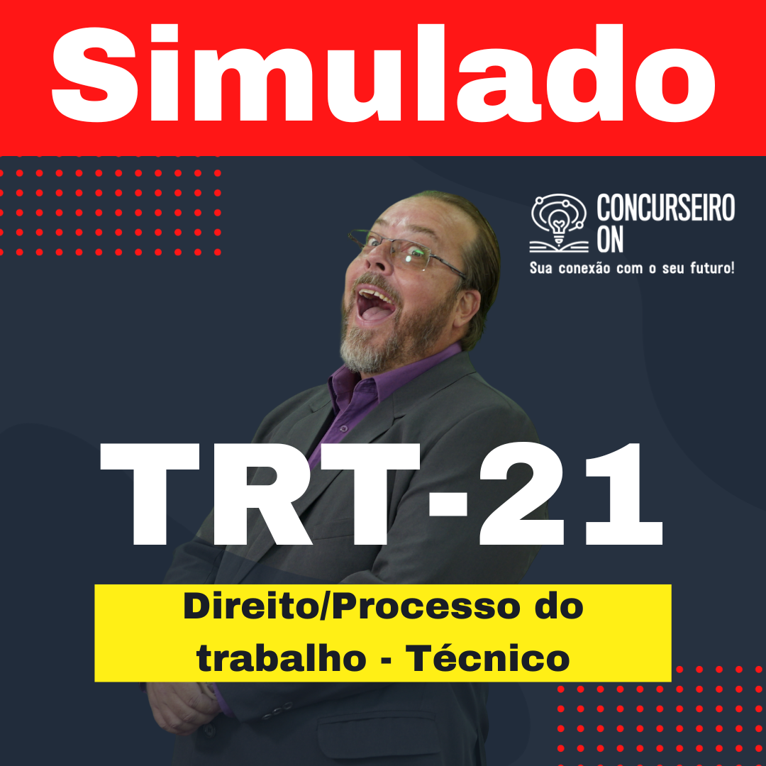 Logo SIMULADO TRT-21 DIREITO E PROCESSO DO TRABALHO
