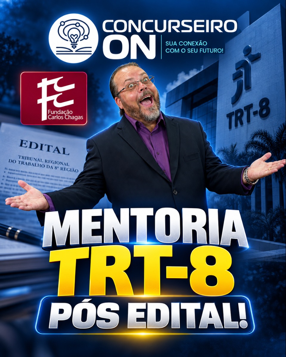 Mentoria Legado TRT 8 - Uma nova oportunidade de construir o seu legado! Matrícula promocional para lista de espera.