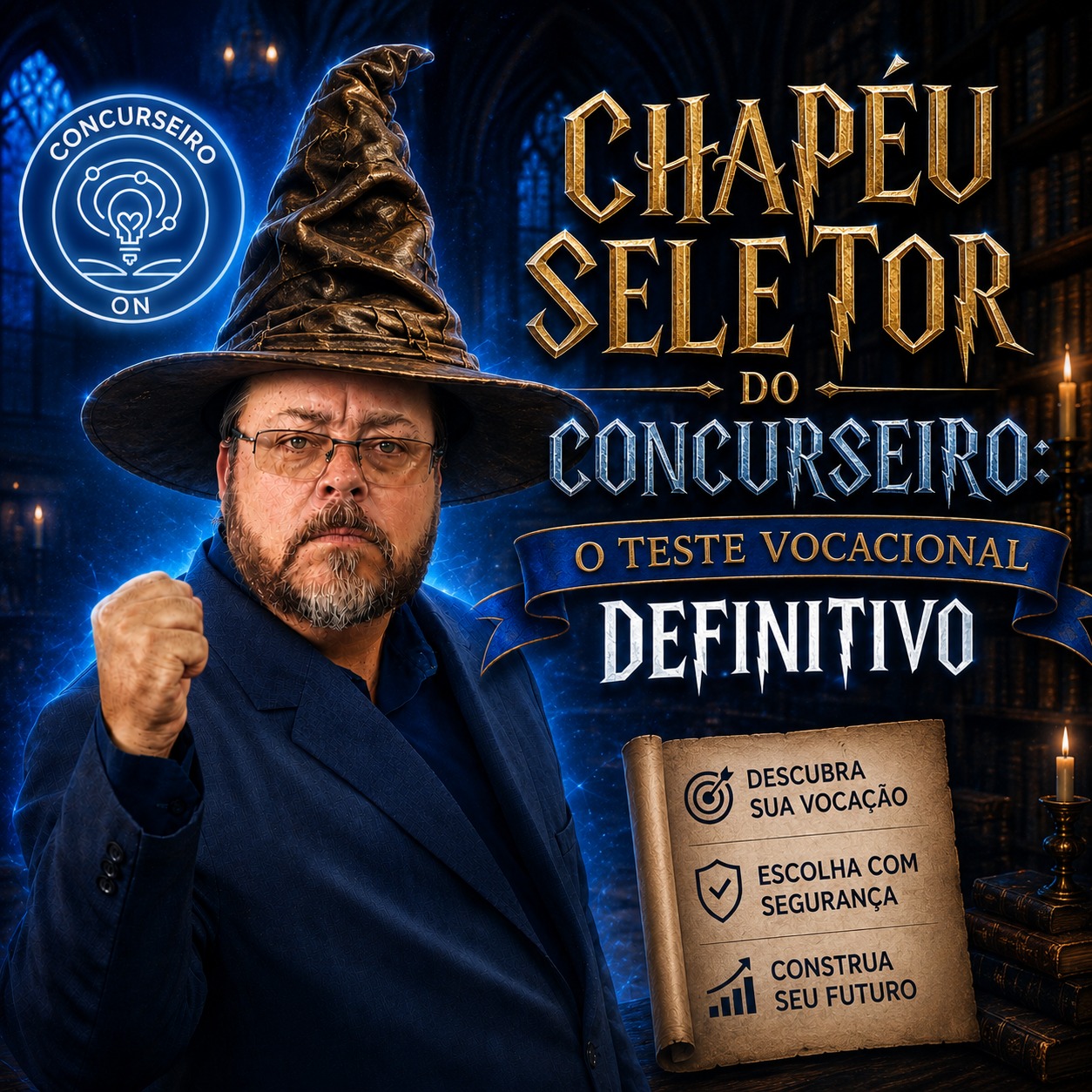 Chapéu Seletor do Concurseiro