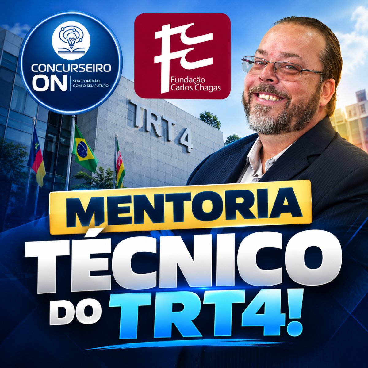 Mentoria TRT-4 Técnicos Judiciários