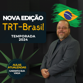 Logo TRT BRASIL: DIREITO DO TRABALHO E PROCESSO DO TRABALHO - 2024.