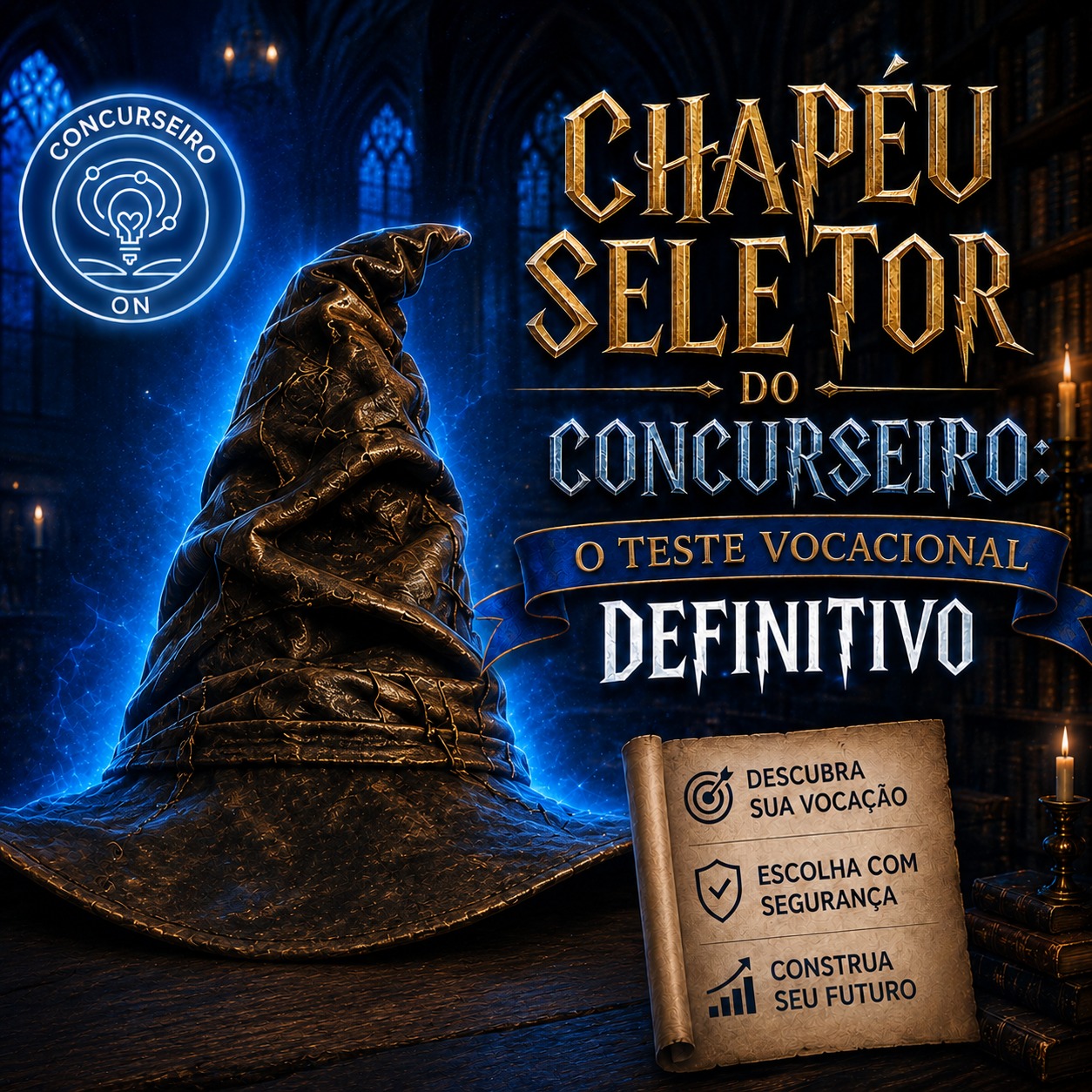 Chapéu Seletor do Concurseiro