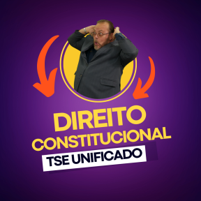 Logo DIREITO CONSTITUCIONAL: FOCO TOTAL CONCURSO UNIFICADO DO TSE - 2024 Técnico e Analista da Justiça Eleitoral