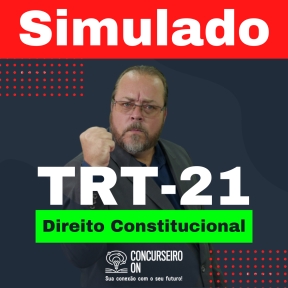 Logo SIMULADO TRT-21 DIREITO CONSTITUCIONAL