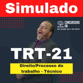 Logo SIMULADO TRT-21 DIREITO DO TRABALHO E PROCESSO DO TRABALHO