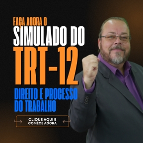Logo Simulado TRT12 (Direito do Trabalho e Processo do Trabalho)