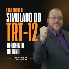 Logo Simulado TRT12 Regimento Interno